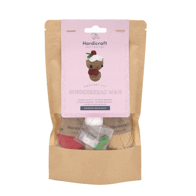 Mini Gingerbread Man Crochet Kit