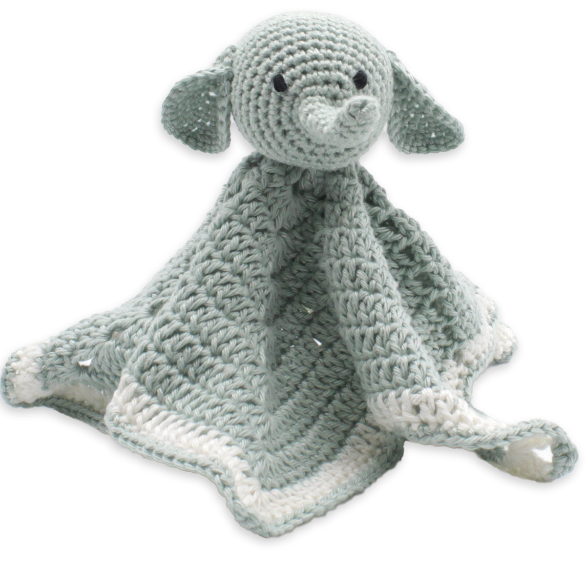 Cuddle Cloth Elephant Crochet Kit