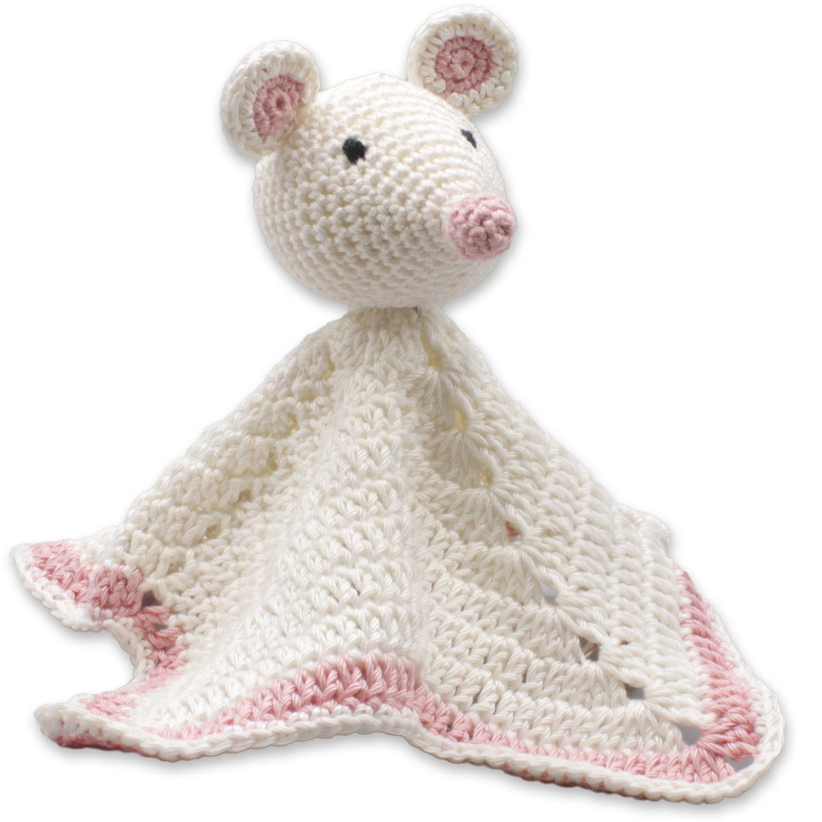 Cuddle Cloth Mouse Crochet Kit