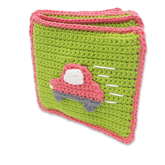 Soft Book - Vehicles Crochet Kit