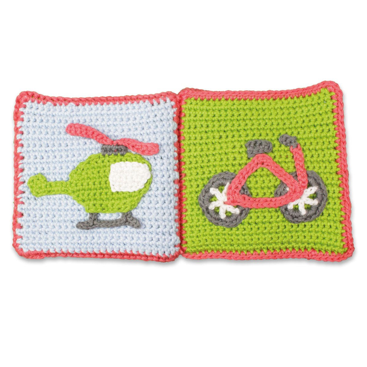 Soft Book - Vehicles Crochet Kit
