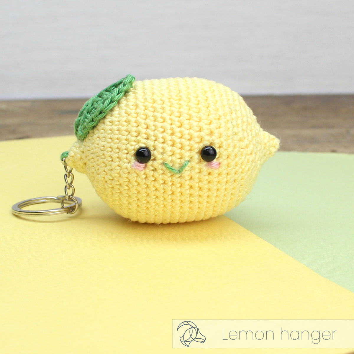Lemon Bag Pendant Crochet Kit