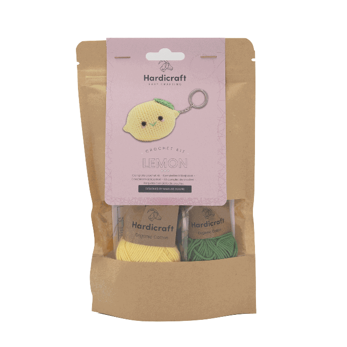 Lemon Bag Pendant Crochet Kit