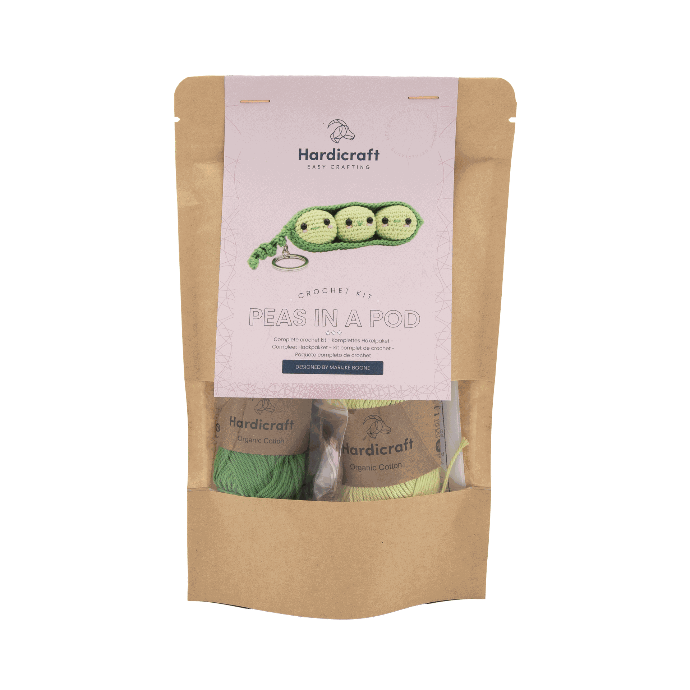 Peas in a Pod Bag Pendant Crochet Kit