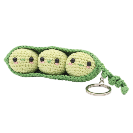 Peas in a Pod Bag Pendant Crochet Kit