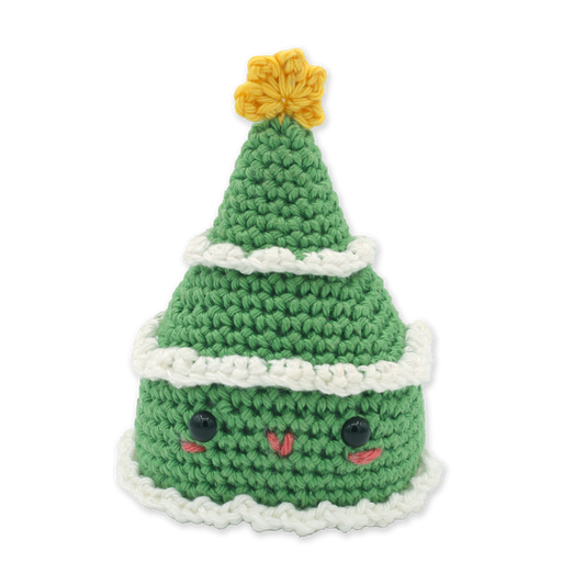 Mini Christmas Tree Crochet Kit