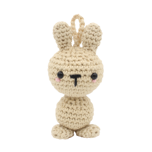 Mini Bunny Ornament Crochet Kit