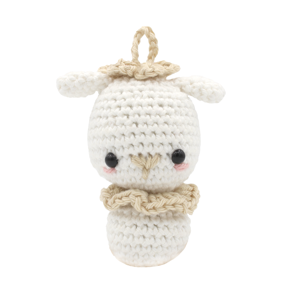 Mini Lamb Ornament Crochet Kit