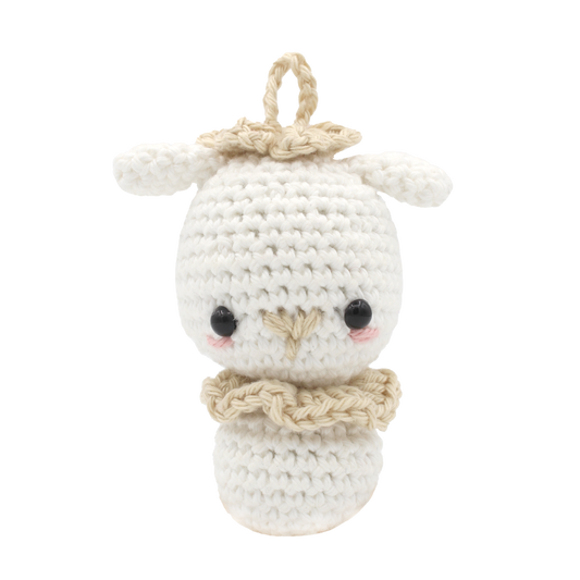 Mini Lamb Ornament Crochet Kit
