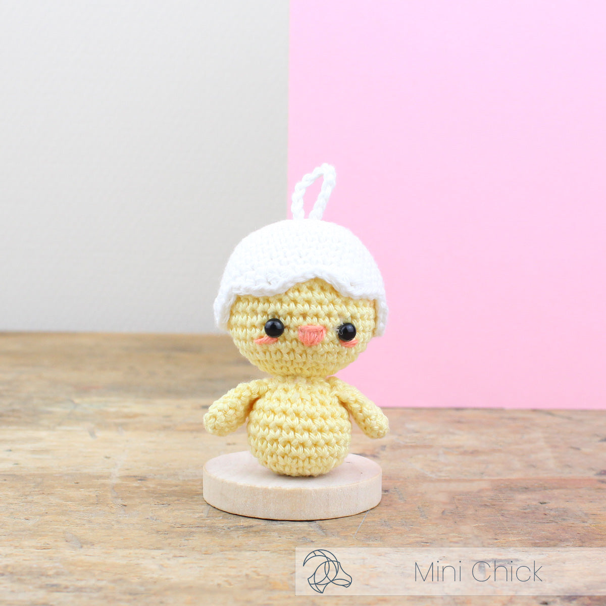 Mini Chick Ornament Crochet Kit