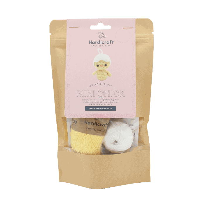 Mini Chick Ornament Crochet Kit