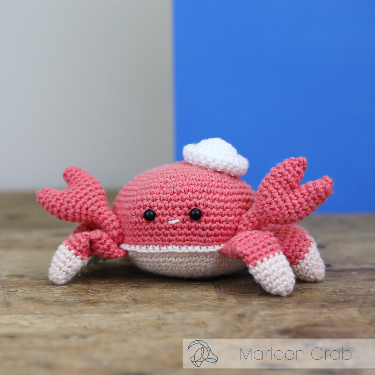 Marleen the Crab Crochet Kit