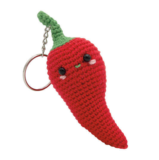 Pepper Bag Pendant Crochet Kit