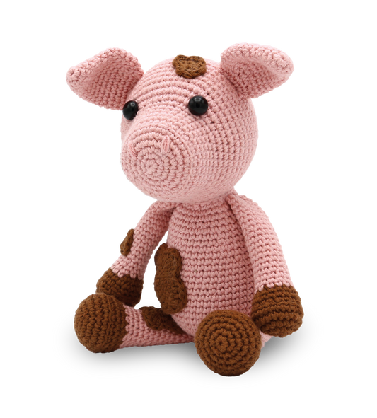 Pete the Pig Crochet Kit