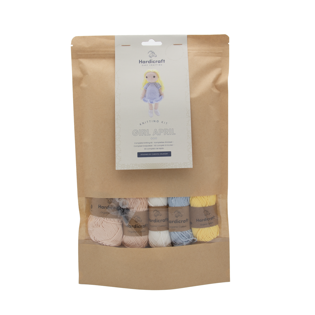 Girl April Knitting Kit