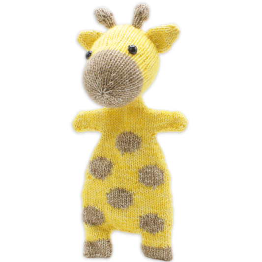 Ziggy the Giraffe Knitting Kit