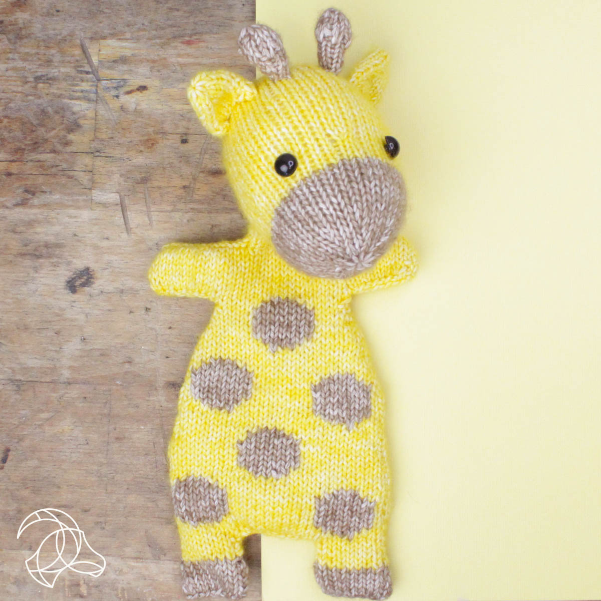 Ziggy the Giraffe Knitting Kit
