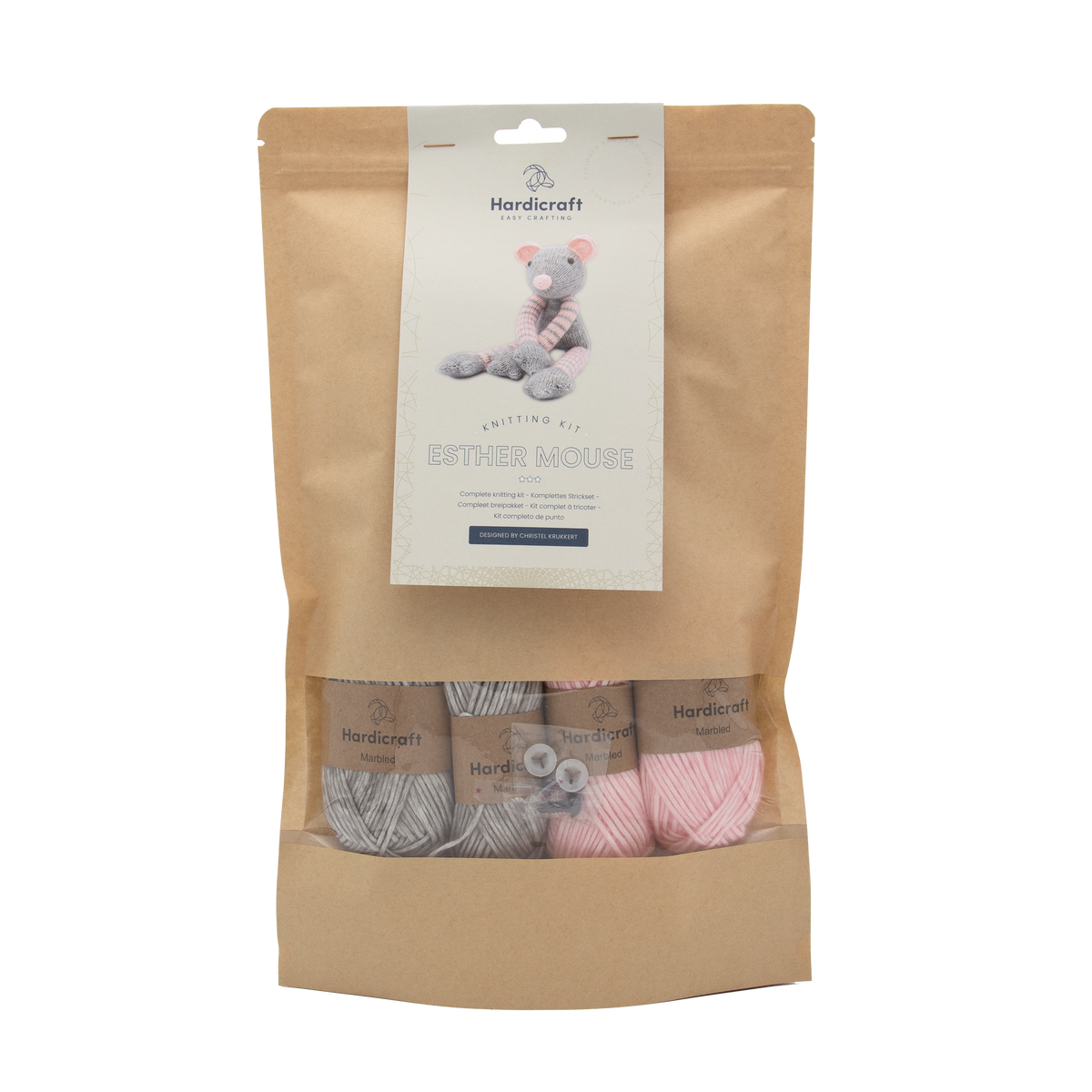Esther the Mouse Knitting Kit
