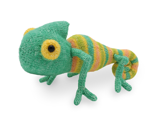 Casper the Chameleon Knitting Kit