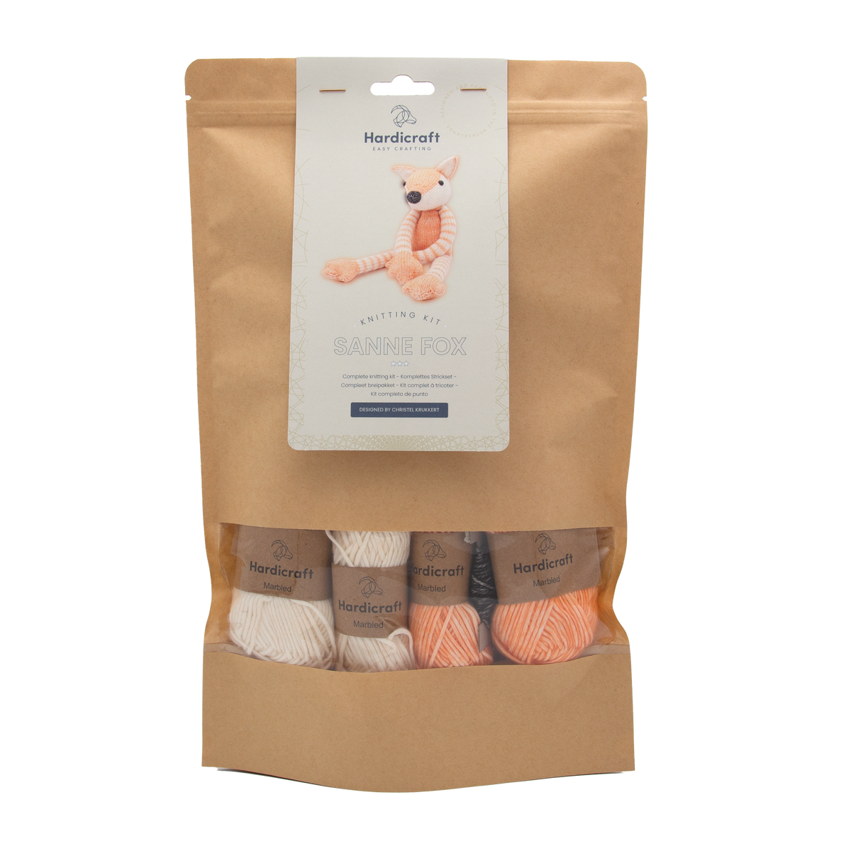 Sanne the Fox Knitting Kit