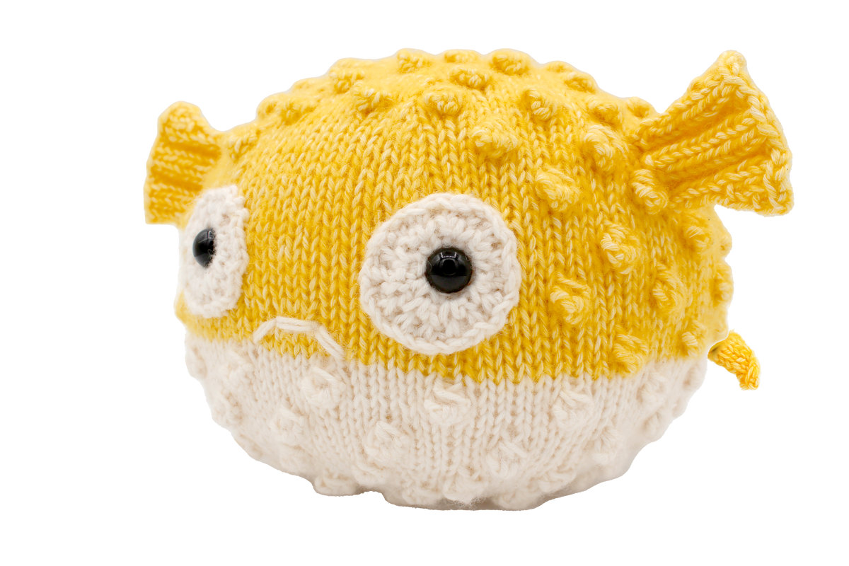 Bart the Blowfish Knitting Kit