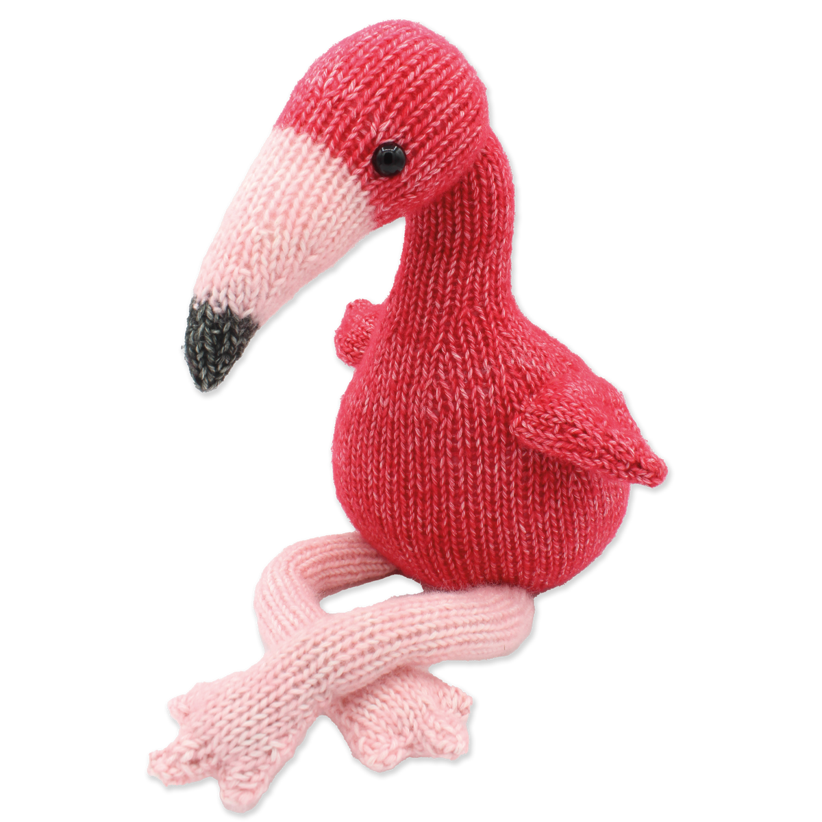 Chris the Flamingo Knitting Kit