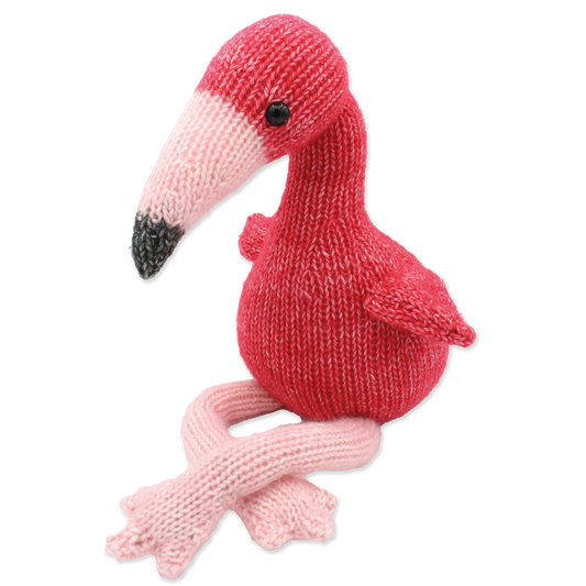 Chris the Flamingo Knitting Kit
