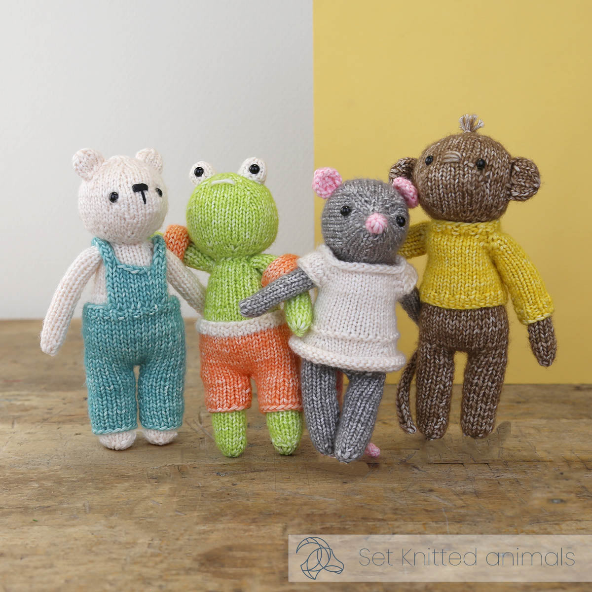 Stijn the Frog Knitting Kit