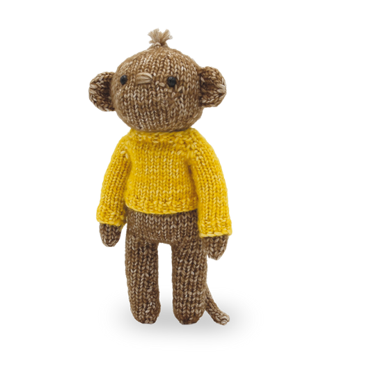 Kees the Monkey Knitting Kit