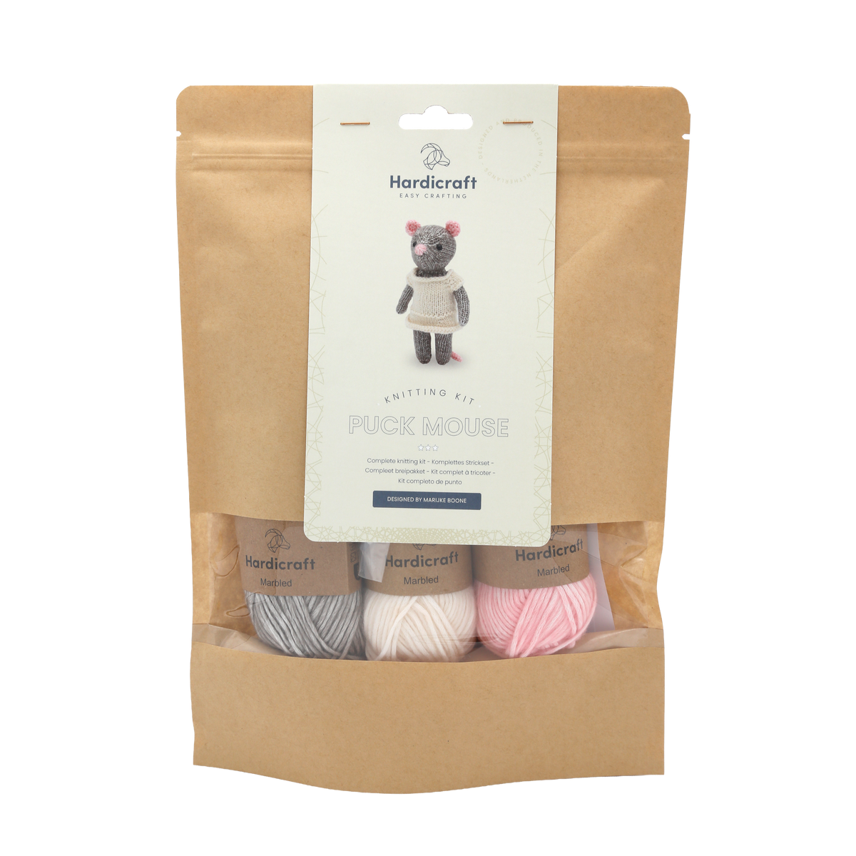 Puck the Mouse Knitting Kit