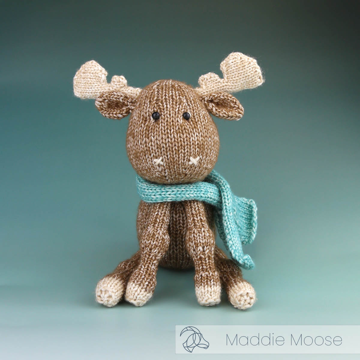 Maddie the Moose Knitting Kit
