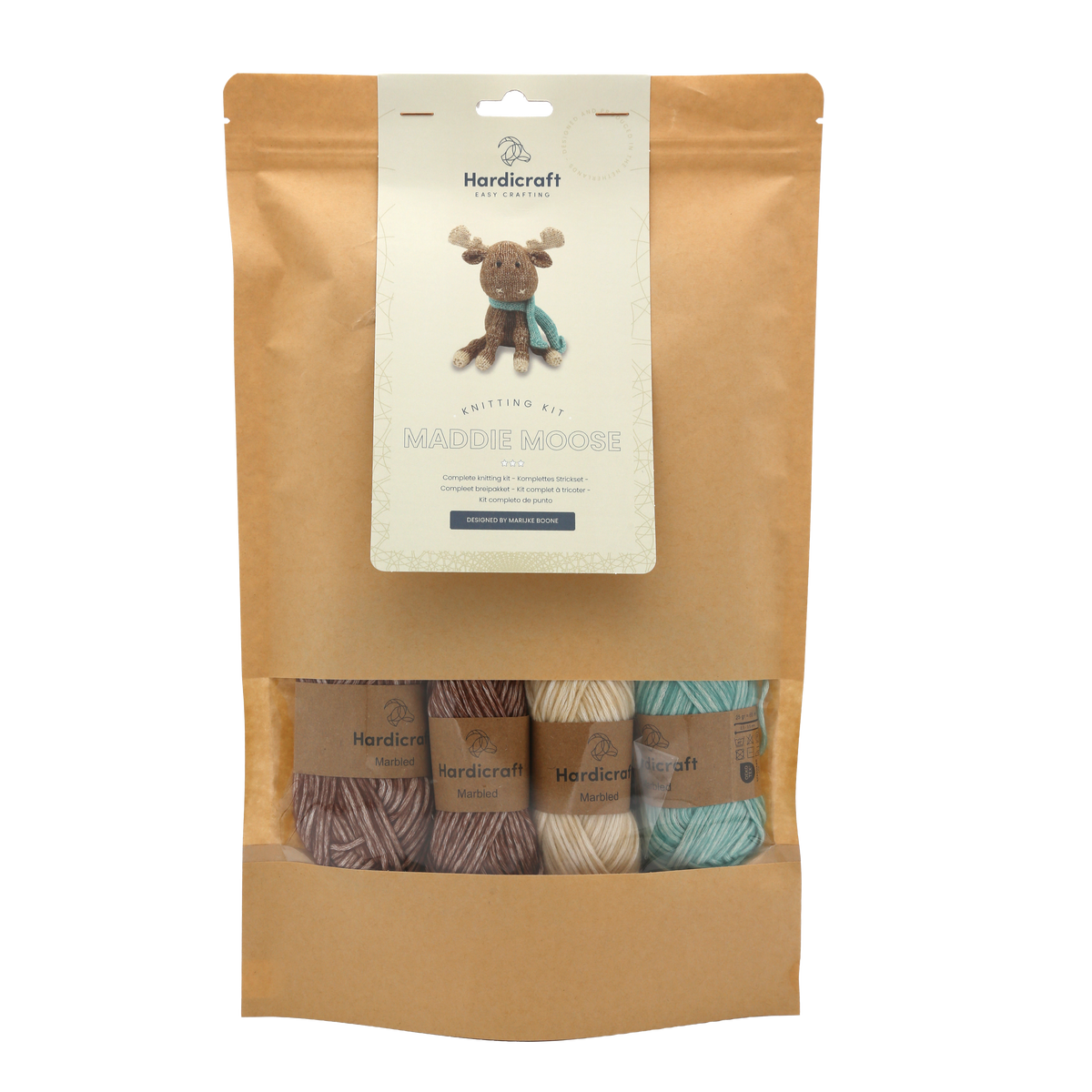Maddie the Moose Knitting Kit
