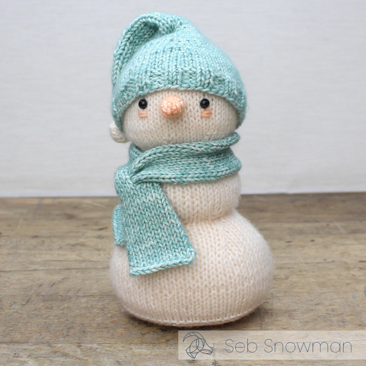 Seb the Snowman Knitting Kit
