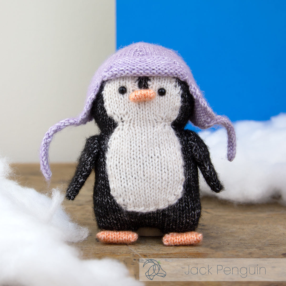 Jack the Penguin Knitting Kit