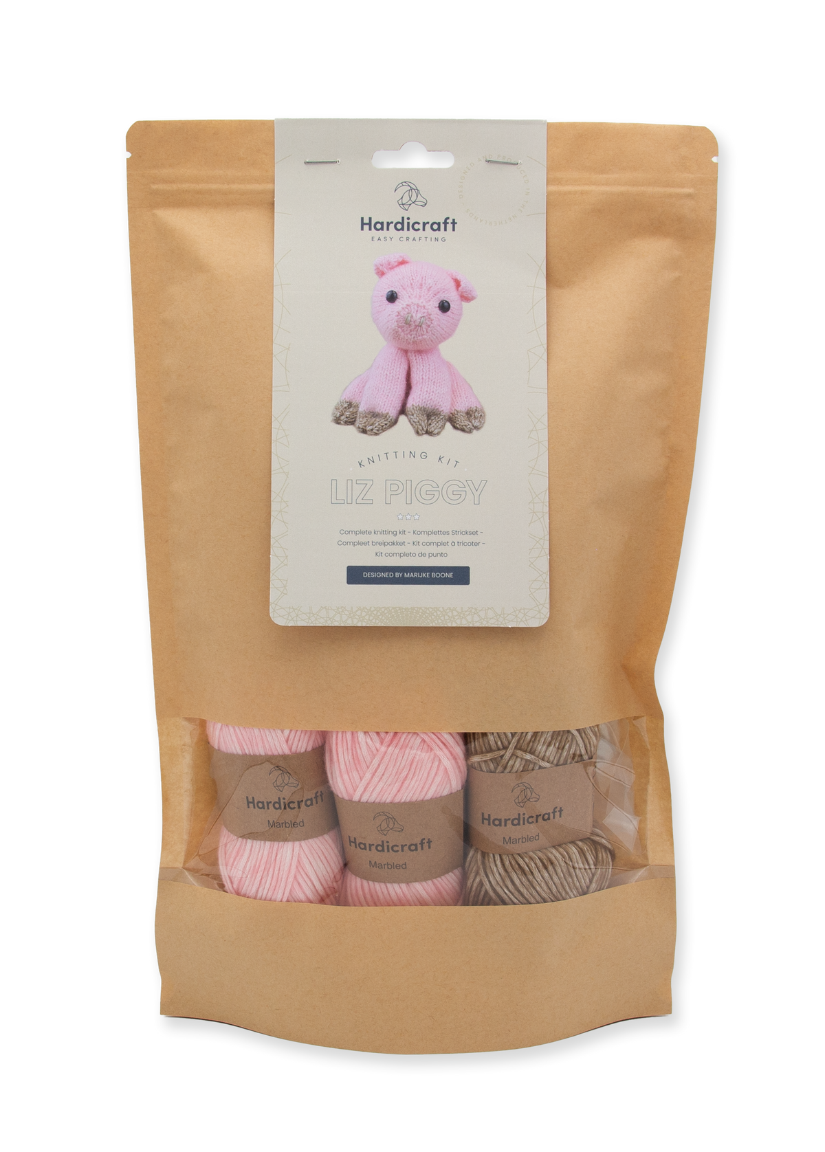 Liz the Piggy Knitting Kit