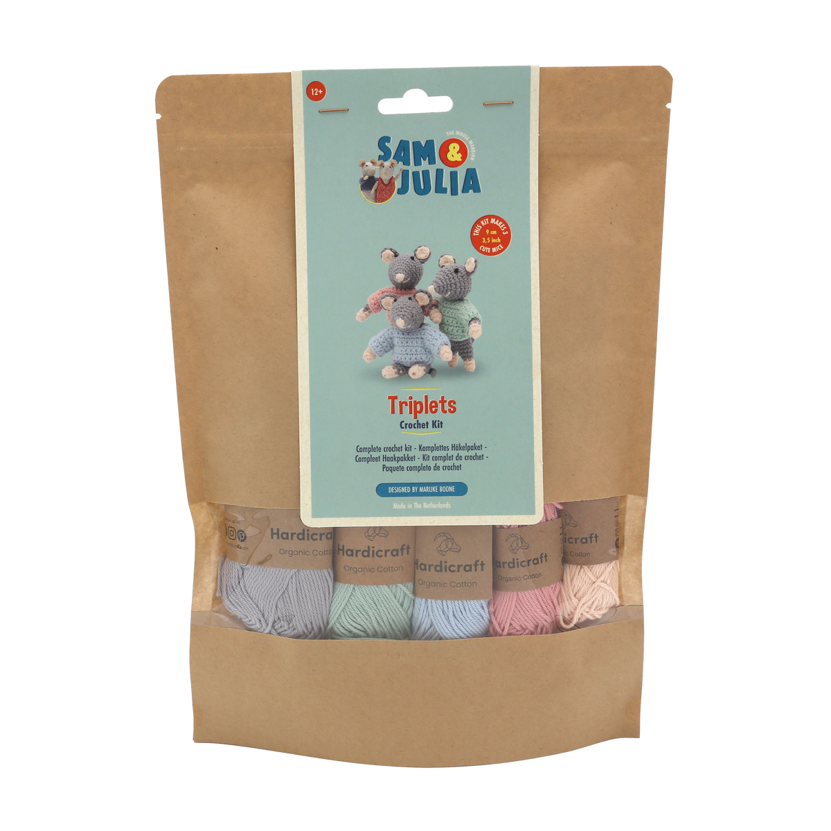 Mouse Triplets Crochet Kit