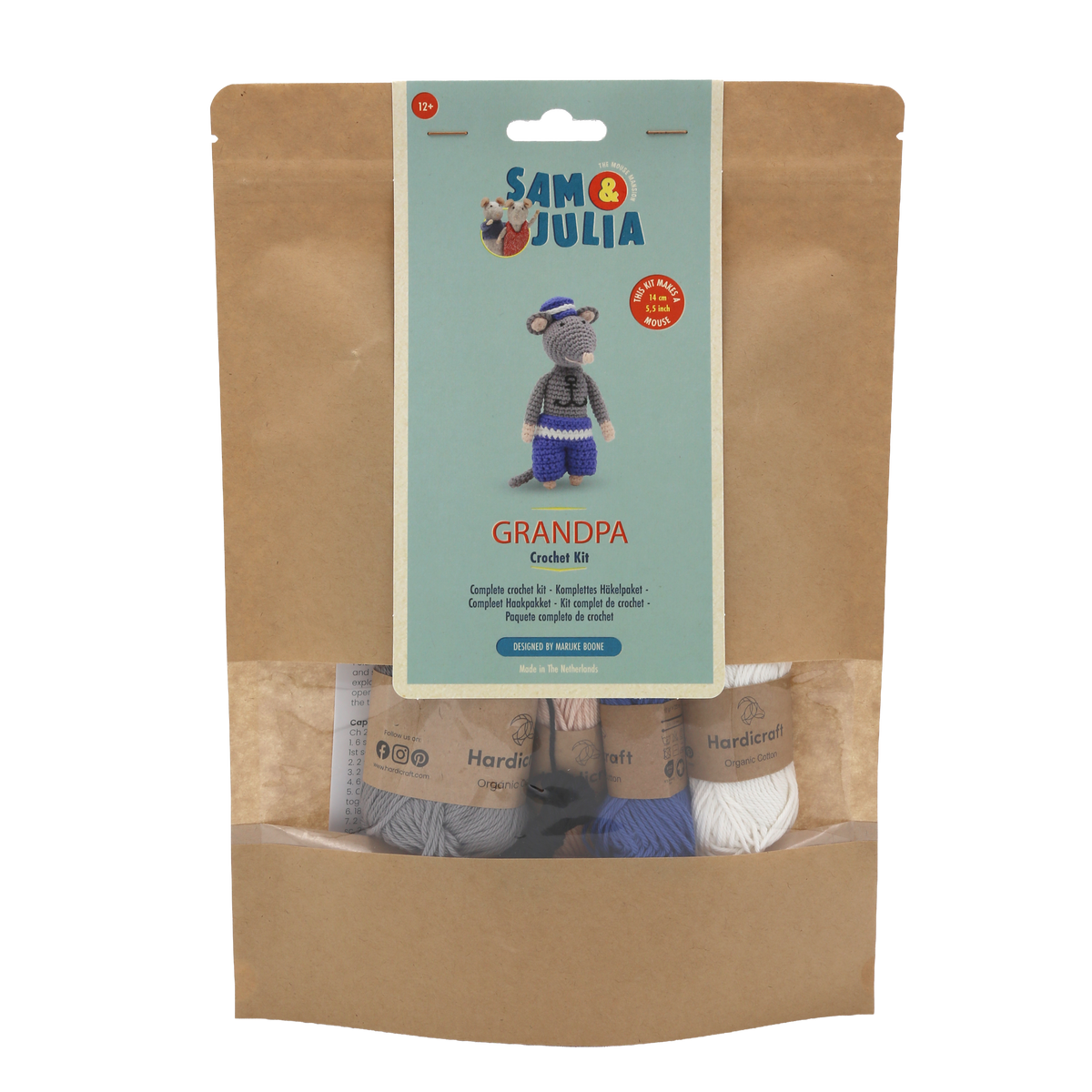 Grandpa the Sailor Crochet Kit