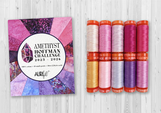 Amethyst Hoffman Challenge by Hoffman Fabrics