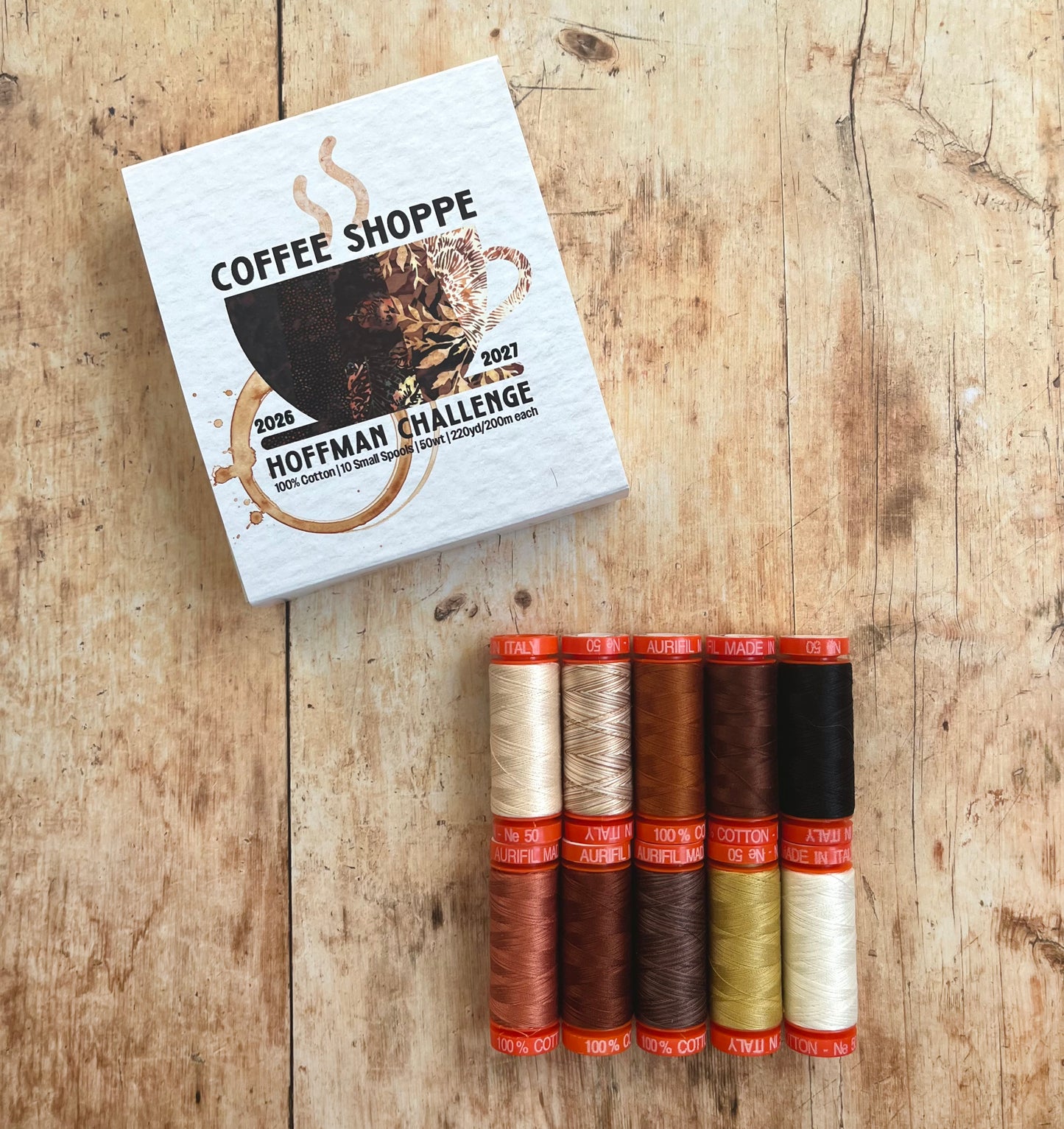 PRE-ORDER: Coffee Shop by Hoffman Fabrics