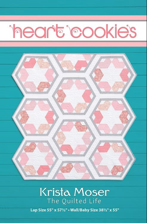 Heart Cookies pattern - Krista Moser The Quilted Life