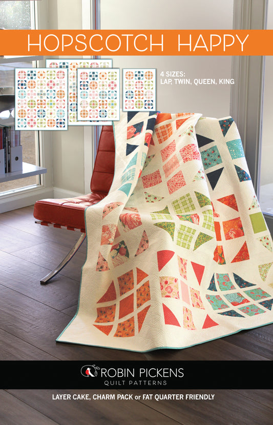 Hopscotch Happy Pattern - Robin Pickens