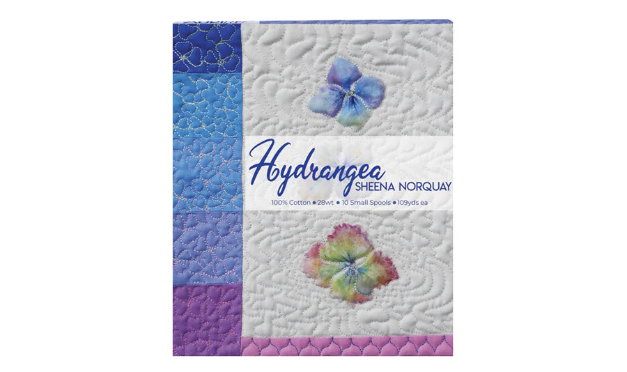 Hydrangea by Sheena Norquay Collection - Aurifil