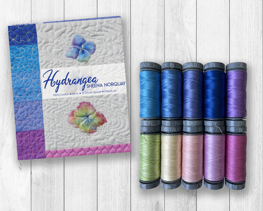 Hydrangea by Sheena Norquay Collection - Aurifil
