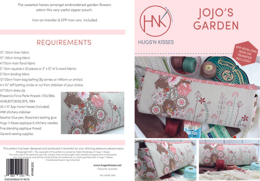 Jojo's Garden Pattern - Hugs 'n Kisses