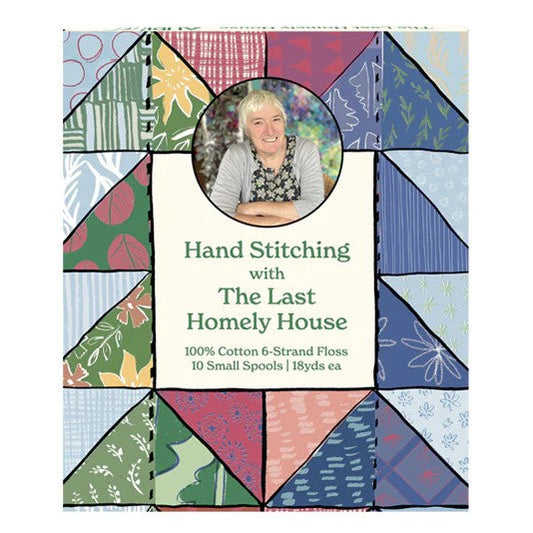 Hand Stitching With The Last Homely House by Kate Jackson Collection - Aurifil