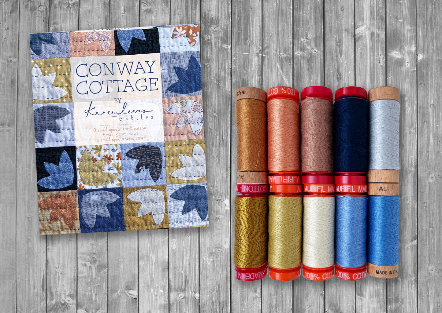 Conway Cottage by Karen Lewis Textiles