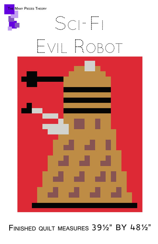Evil Robot Pattern - Quiltoni