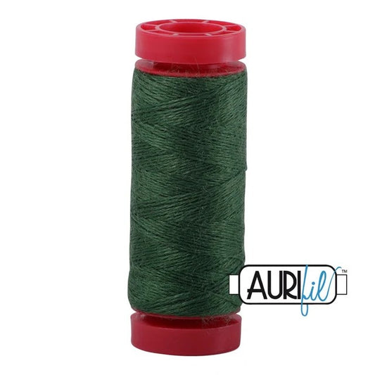 DISCONTINUED: 12wt Lana Wool Small Spool - 8897 Asparagus