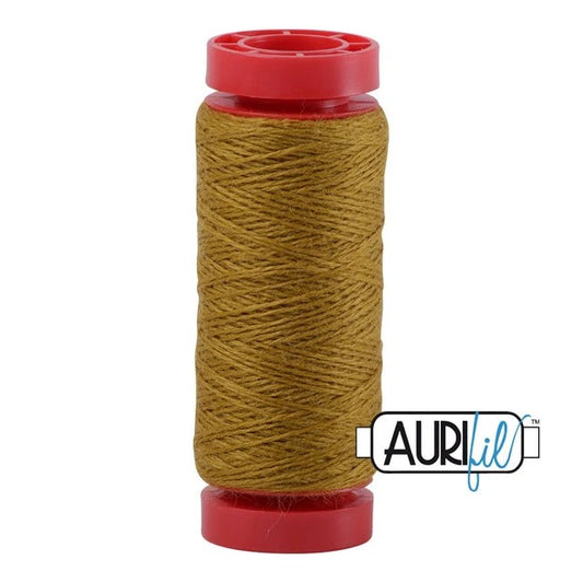 DISCONTINUED: 12wt Lana Wool Small Spool - 8920 Funky Mustard