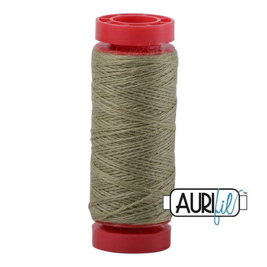 DISCONTINUED: 12wt Lana Wool Small Spool - 8955 Pea Green
